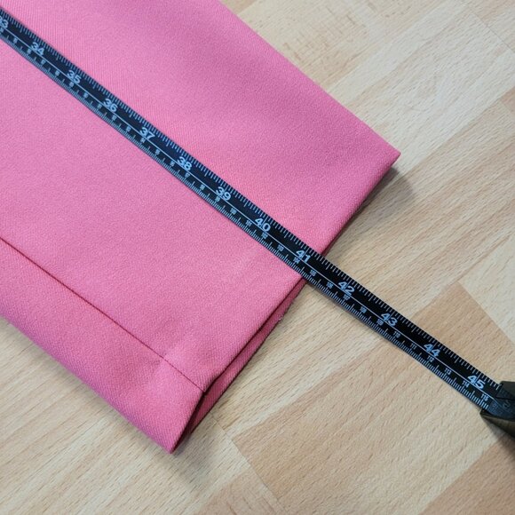 Vintage 80s Levi Strauss Bend Over Pants Women's Pink High Rise | Size: 12P - Picture 4 of 12